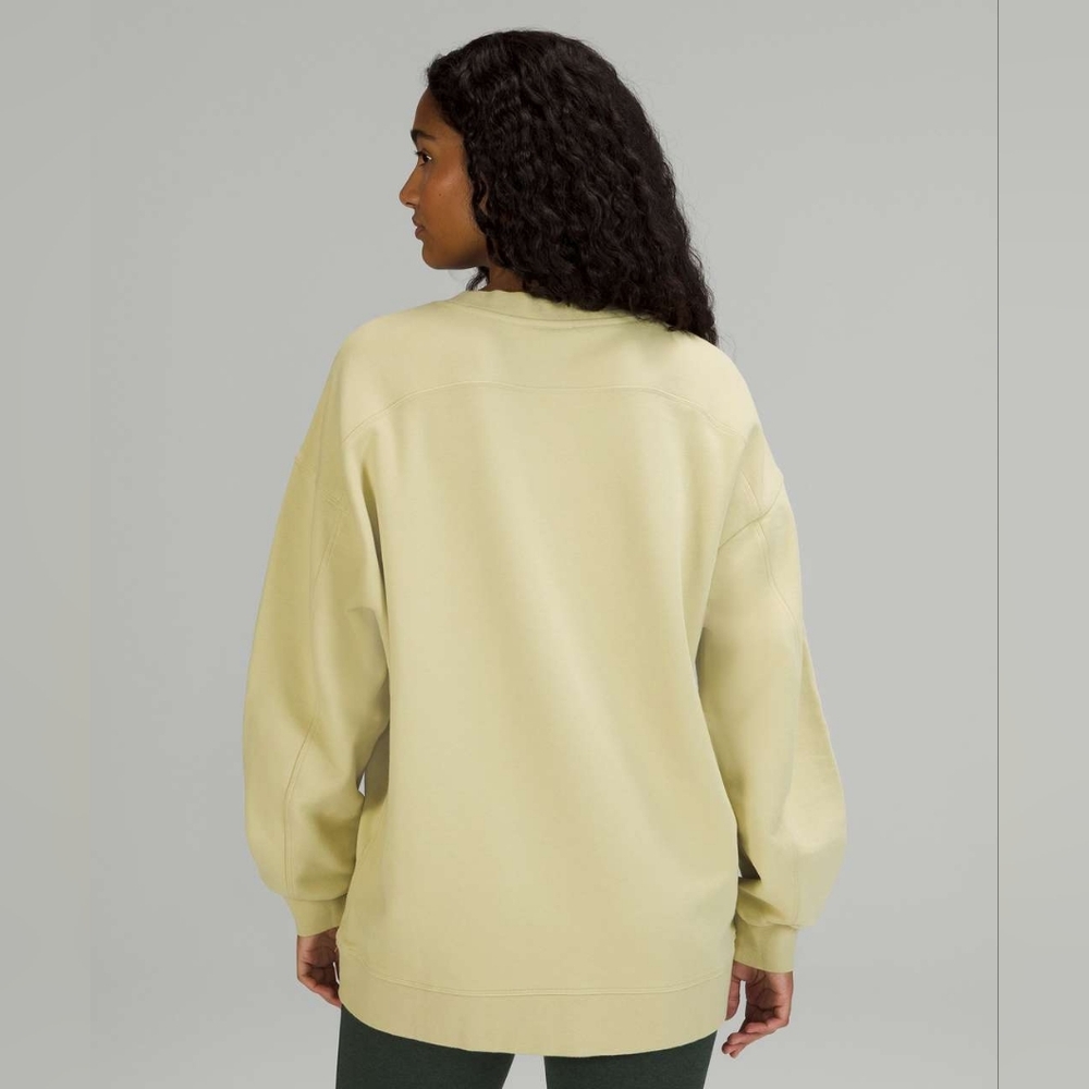 lululemon oversized crewneck Dew Green